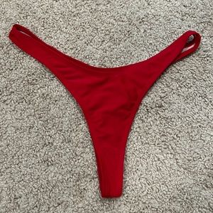 Boutine LA Chic 80s Bottoms, Rose Red, Size L.